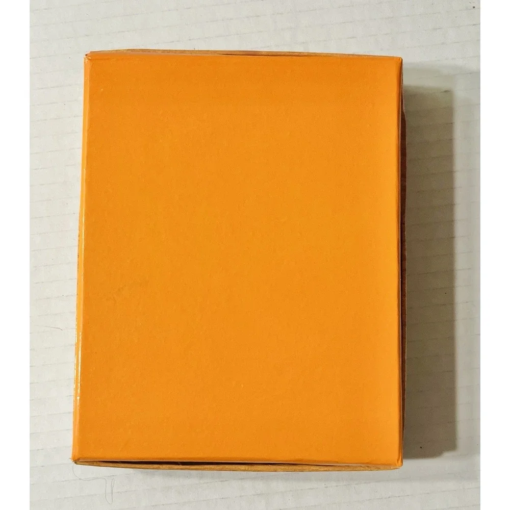NIB Emporio Wallet Men's Billfold Brown Genuine Leather‎ Luxury